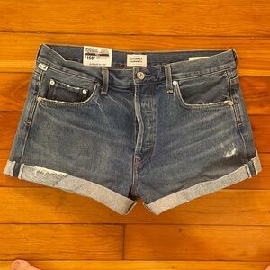 citizens of humanity annabelle cuffed short in porto